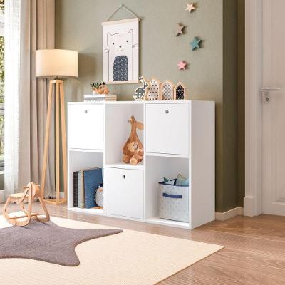 Estante Organizadora Mia Com 3 Nichos E 3 Caixas Removíveis Branco