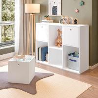 Estante Organizadora Mia Com 3 Nichos E 3 Caixas Removíveis Branco - 5