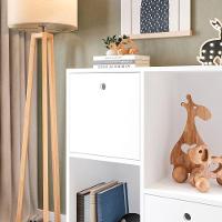 Estante Organizadora Mia Com 3 Nichos E 3 Caixas Removíveis Branco - 9