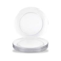 Jogo 6 Pratos Raso Gourmet Astral 26cm Marinex Santa Marina - 1