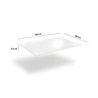 Conjunto: Mesa Sala Jantar Elba C- Tampo De Vidro 120cm E 6 Cadeiras Noruega Cromada - Courano Marrom - Kappesberg - 3