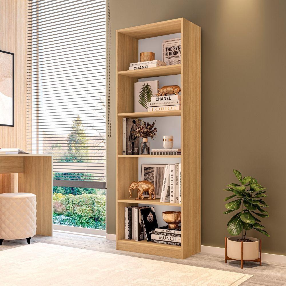 Estante Livreiro Multiuso Eliana Com 5 Nichos Montana - 2