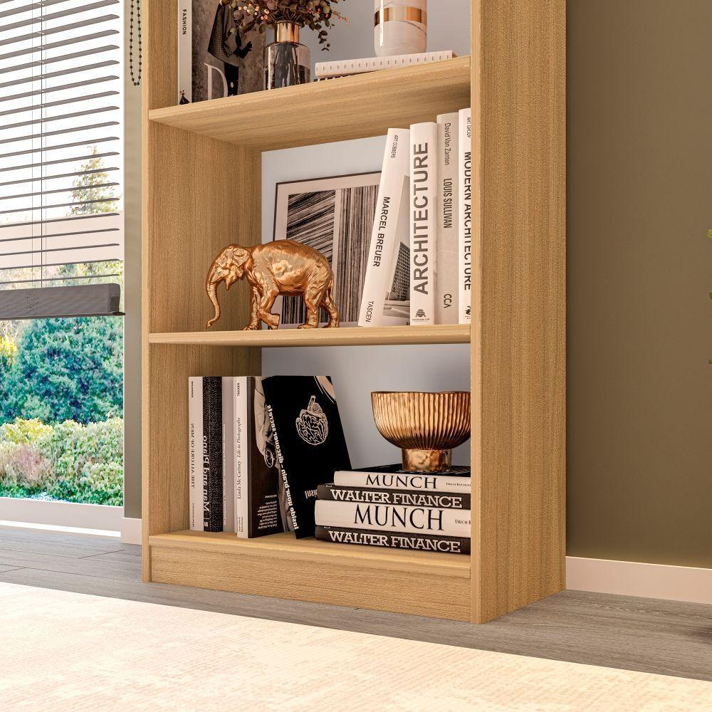 Estante Livreiro Multiuso Eliana Com 5 Nichos Montana - 4