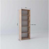 Estante Livreiro Multiuso Eliana Com 5 Nichos Montana - 6