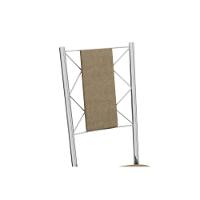 Conjunto: Mesa De Cozinha Elba C- Tampo De Vidro 120cm E 6 Cadeiras Lisboa Cromada - Courano Capuccino - Kappesberg - 6