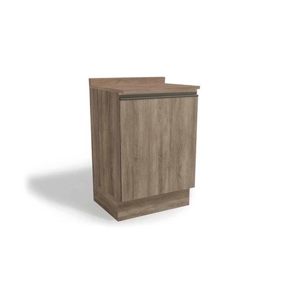 Balcão Cozinha P- Cooktop C- Tampo Maxxi G742 C- 1 Porta 60cm Nogal - Kappesberg - 1