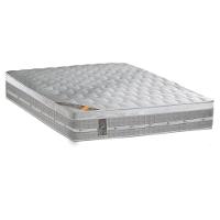 Colchão King Espuma Viscoelástico Visco Gel Molas Ensacadas Pocket Premium Euro Pillow (193x203x32) - Castor - 1