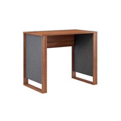 Mesa De Computador Solteiro Office Morada Amendola-grafito - Demóbile