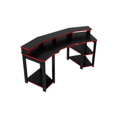 Mesa Computador Gamer Me4167 Preto-vermelho - Tecno Mobili