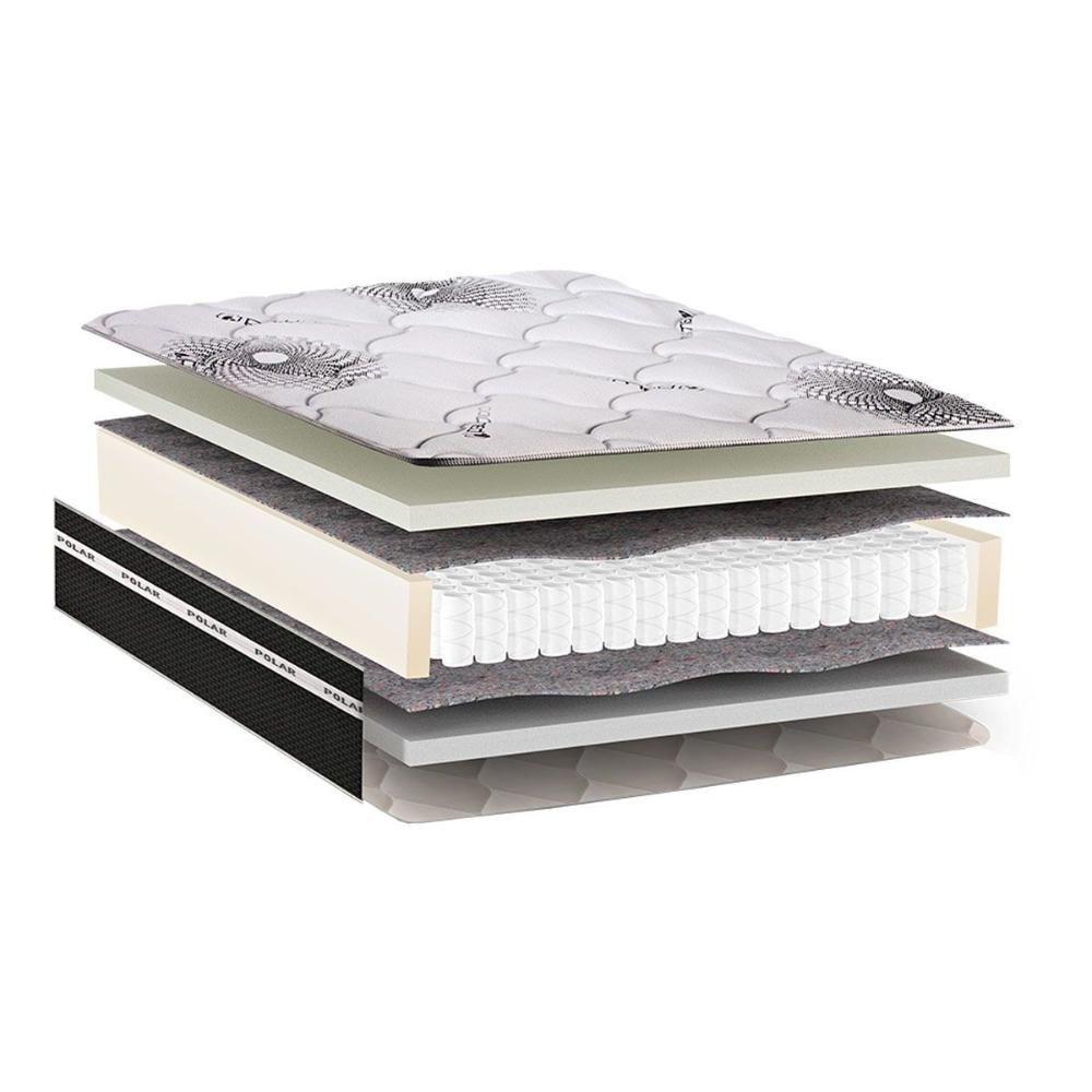 Colchão Queen Molas Masterpocket Ensacadas Safira New (158x198x30) - Polar - 2