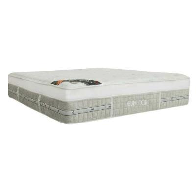 Colchão Casal Espuma Viscoelástico Visco Molas Ensacadas Pocket Eurotop Summer Winter Euro Pillow (138x188x34) - Castor