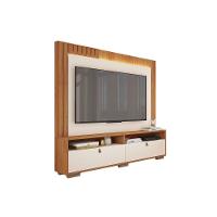 Estante P- Sala Até 70 Pol Fox 2.0 C- Pés 200x191cm Freijo-off White - Caemmun