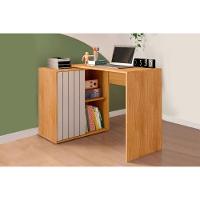 Mesa Escrivaninha Casal Tech C- 1 Porta De Correr Lamina Mel-cacao - Caemmun - 1