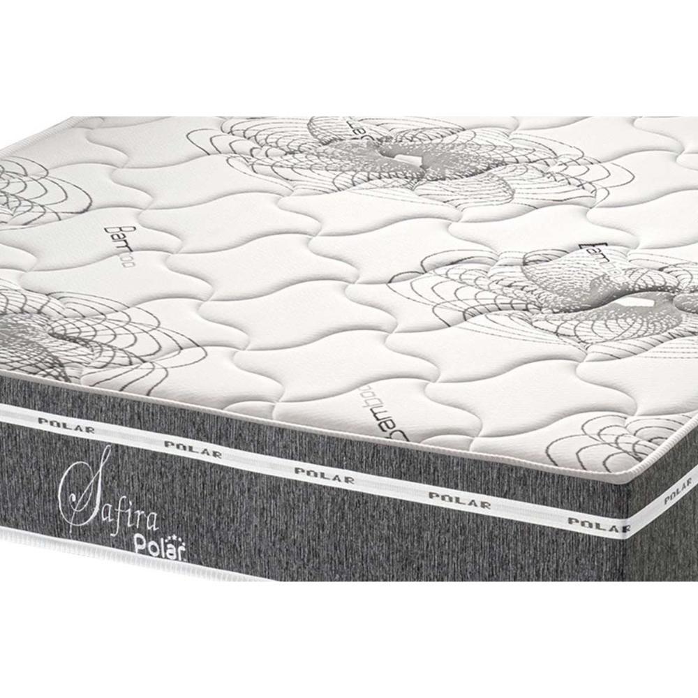 Colchão Queen Molas Masterpocket Ensacadas Safira Euro Pillow (158x198x24) - Polar - 3
