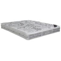 Colchão Viúva Espuma Látex Molas Ensacadas Pocket Super Luxo Slx Pillow Top (128x188x30) - Castor - 1