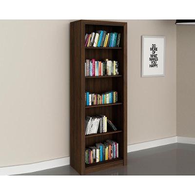 Estante Livreiro Solteiro Me4104 C- 4 Prateleiras Rústico - Tecno Mobili
