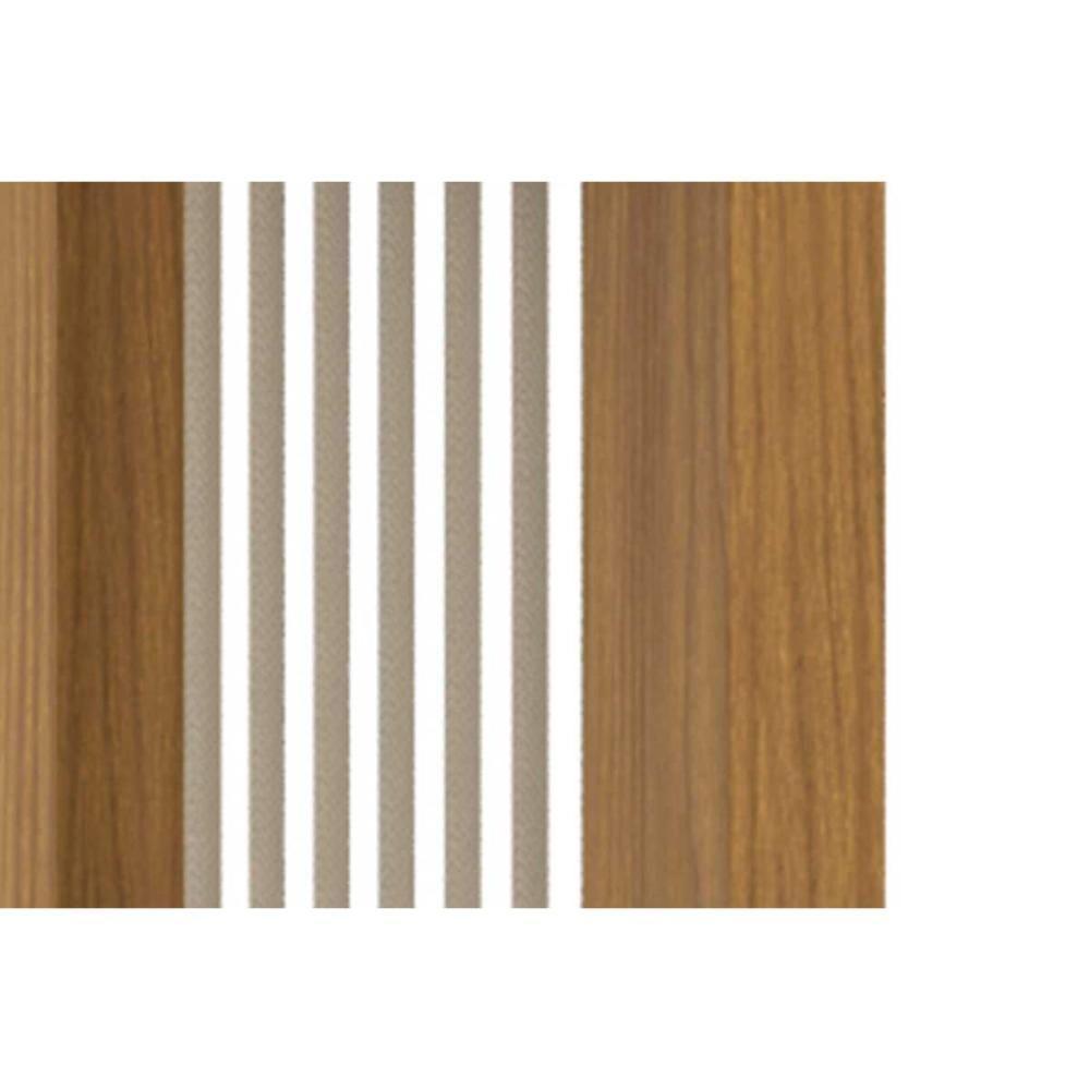 Mesa P- Cozinha Yara Sc79 C- Tampo Madeirado C- Vidro Curvo 160x90cm Nature - Henn - 6