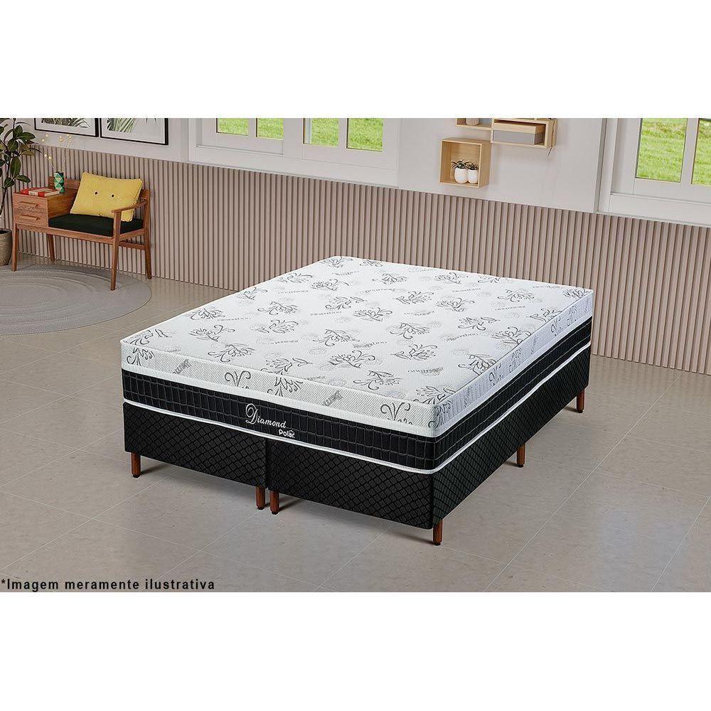 Colchão Casal Molas Masterpocket Ensacadas Diamond Euro Pillow (138x188x28) - Polar - 5