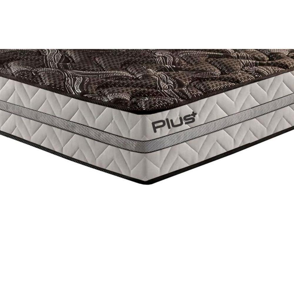 Colchão Casal Espuma D33 Pasquale Plus Euro Pillow Black (138x188x30) - Paropas - 4