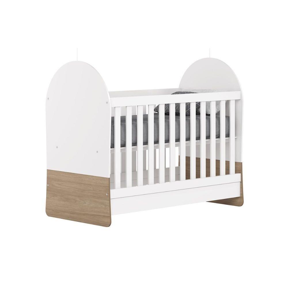 Berço - Mini Cama Infantil Magia 3 Em 1 Branco-jequitiba - Henn - 2