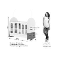 Berço - Mini Cama Infantil Magia 3 Em 1 Branco-jequitiba - Henn - 6