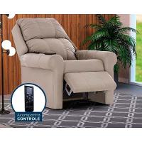 Poltrona Reclinável C- Massagem P- Sala Mh 1216 Two Way Courano Creme - Herval - 3