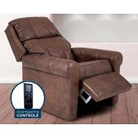 Poltrona Reclinável C- Massagem P- Sala Mh 1216 Two Way Courano Creme - Herval - 6