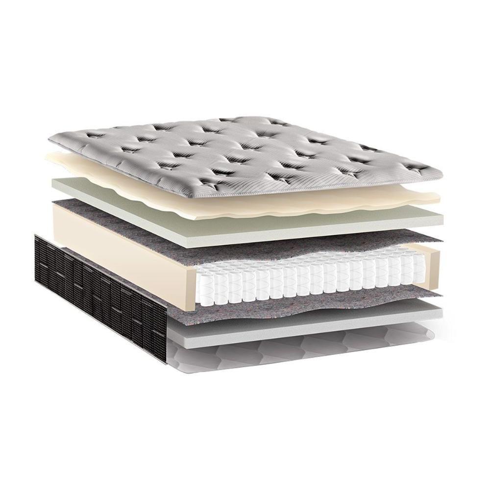 Colchão Casal Molas Masterpocket Ensacadas Luau (138x188x36) - Polar - 2