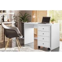 Mesa Cabeceira Casal Presence C- 4 Gavetas Amêndola Touch - Demóbile - 10