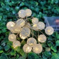 Mini árvore De Natal Iluminada Verde 30cm Com Led Bolinhas Branco Quente à Pilha - 10