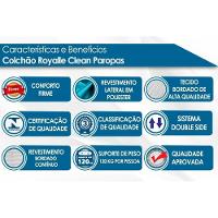 Colchão Casal Anatômico D28 Royalle Clean (138x188x20) - Paropas - 2