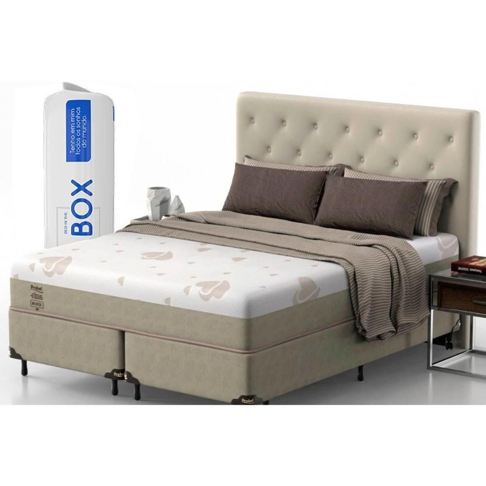 Colchão Queen Espuma Visco Gel A Vácuo De Ultra Night And Day Clean Bp Bed In Bag (158x198x25) - Probel - 6