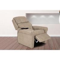 Poltrona Reclinável C- Massagem P- Sala Mh 1216 Two Way Courano Bege - Herval - 1