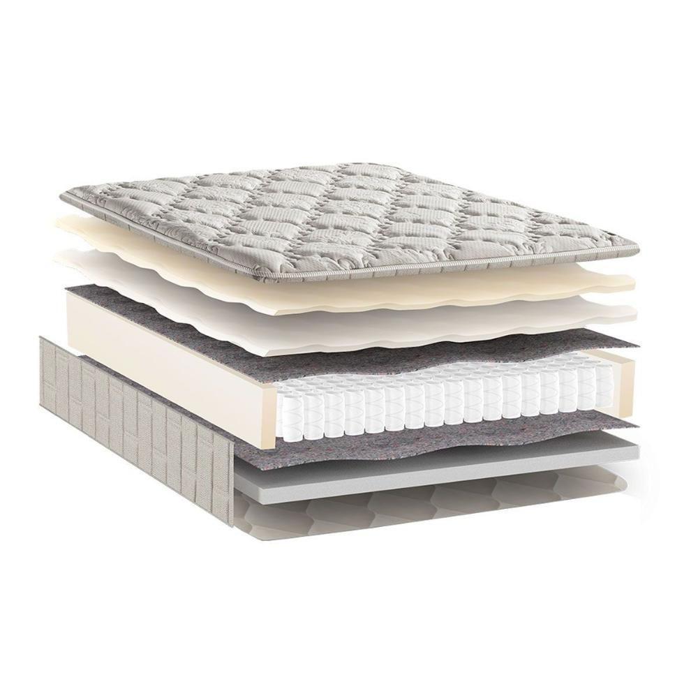 Colchão Casal Molas Pocket Ensacadas Marfim (138x188x33) - Polar - 2