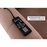 Poltrona Reclinável C- Massagem P- Sala Mh 1216 Two Way Suede Cinza - Herval - 6