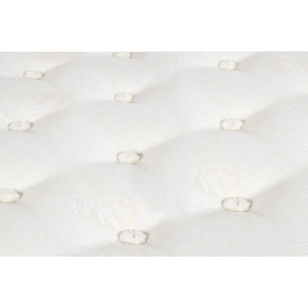 Cama Box Queen: Colchão Molas Pocket Ensacadas Castor Kingdom Aloe Vera + Base Crc Courano White (158x198) - 5