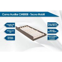 Cama Auxiliar Infantil Cm8008 Branco - Tecno Mobili - 2
