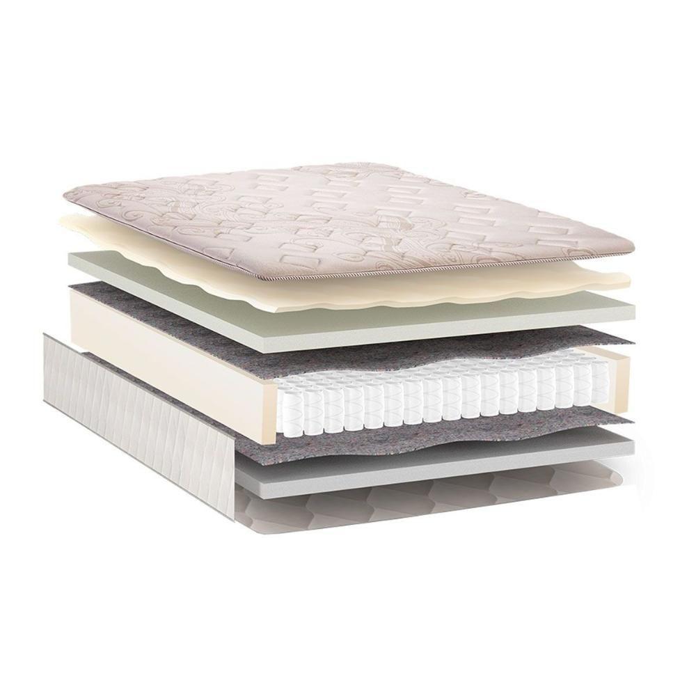 Colchão Casal Molas Pocket Ensacadas Viscoelástica Eternet (138x188x36) - Polar - 4