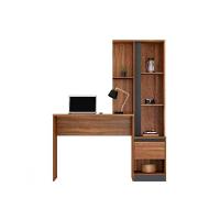 Mesa Escrivaninha Casal C- Armário Office Morada C- 1 Porta E 1 Gaveta Amendola-grafito - Demóbile - 3