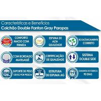 Colchão Solteiro Ortopédico Double Fanton Gray (88x188x24) - Paropas - 3