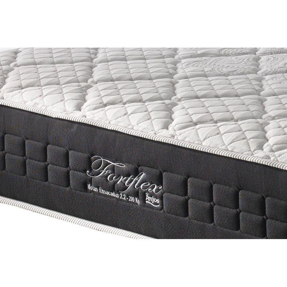 Colchão King Molas Hotelaria Ensacadas Masterpocket Plus Size Fort Flex (193x203x31) - D Angelis Anjos - 4
