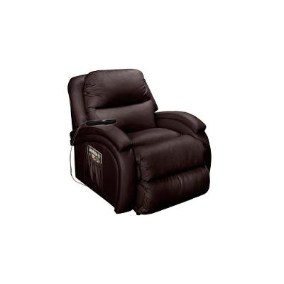Poltrona Reclinável Divino Urbany Zero Wall Motorizada com Massagem Courano Marrom Probel