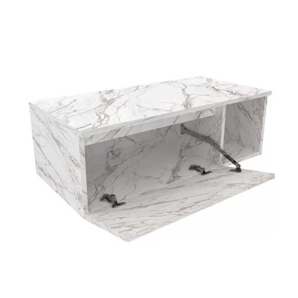 Armário C- Balcão Banheiro Suspenso Bn3601 Cuba Bn3600 80cm E Espelho Bn3602 Branco - Tecno Mobili - 7