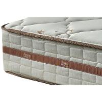 Cama Box Baú Solteiro: Colchão Molas Ensacadas D Angelis Anjos Classic + Base Crc Courano Branco (88x188) - 6