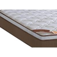 Cama Box Baú Solteiro: Colchão Molas Pocket Ensacadas Castor Revolution + Base Crc Suede Brown (88x188) - 3