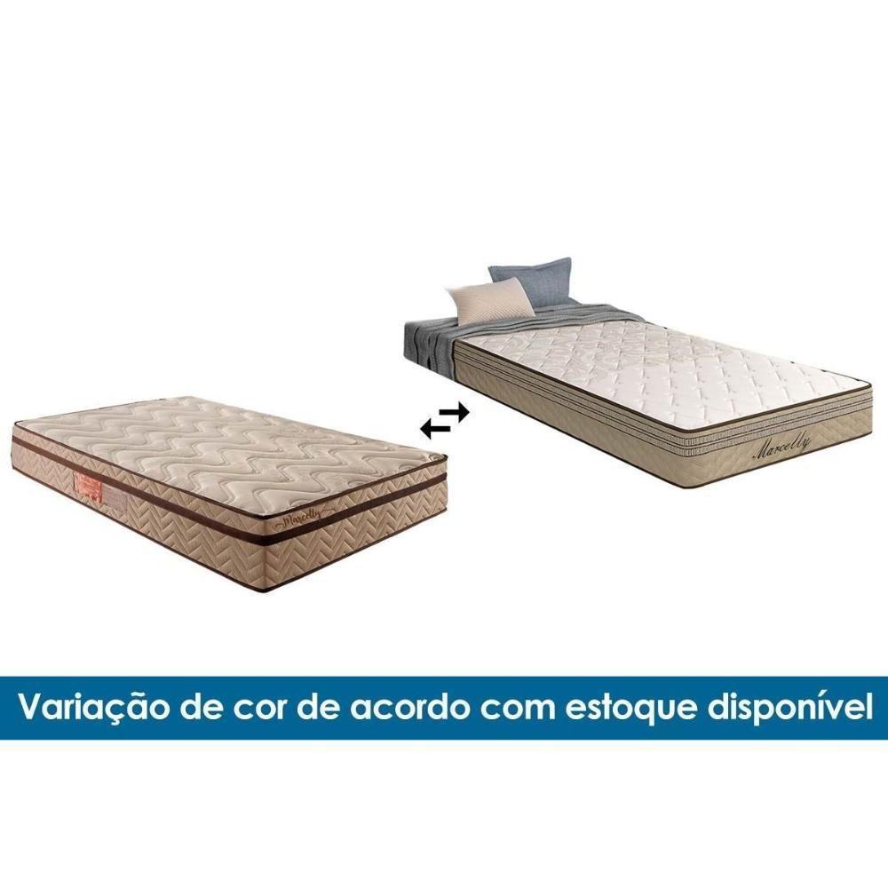 Cama Box Baú Solteiro: Colchão Molas Masterpocket Ensacadas Paropas Marcelly + Base Crc Suede Brown (88x188) - 8