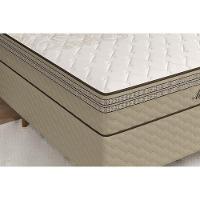 Cama Box Baú Solteiro: Colchão Molas Masterpocket Ensacadas Paropas Marcelly + Base Crc Suede Brown (88x188) - 6
