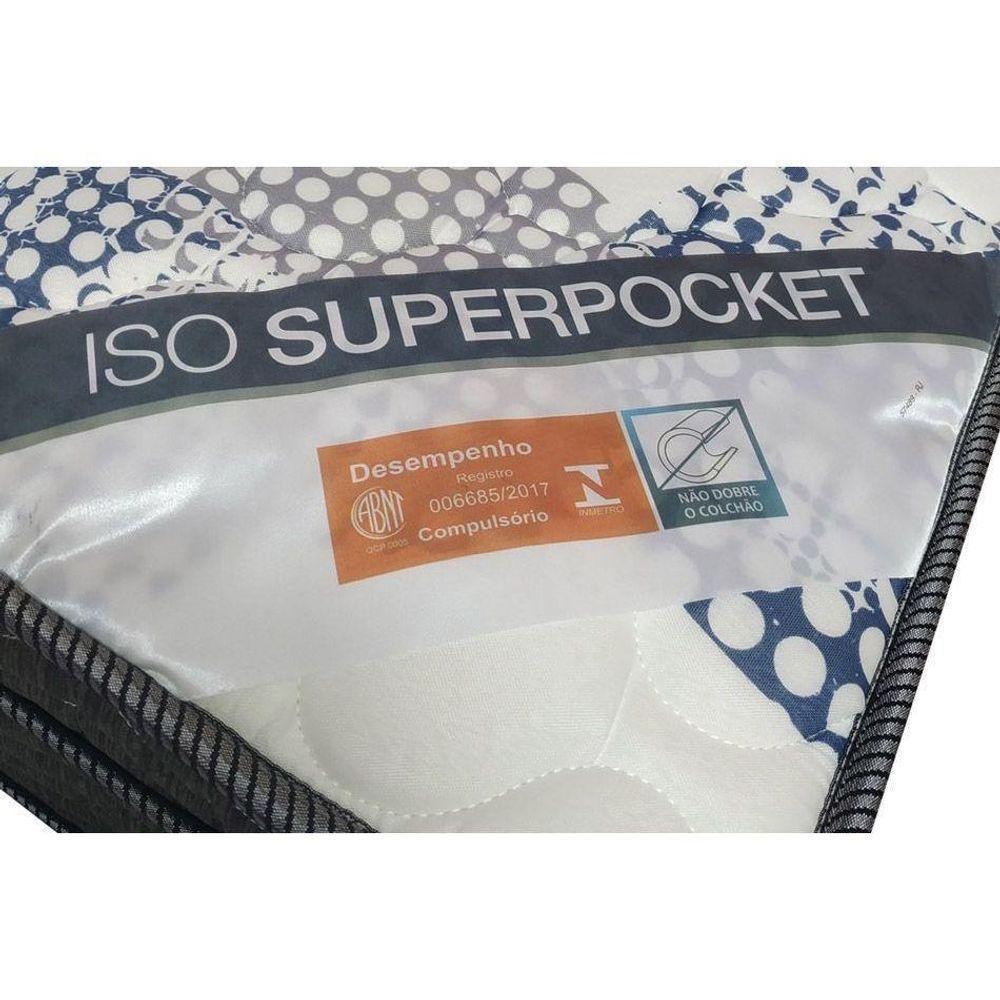 Cama Box Baú Solteiro: Colchão Molas Superpocket Ensacadas Ortobom Iso + Base Crc Suede Brown (88x188) - 4