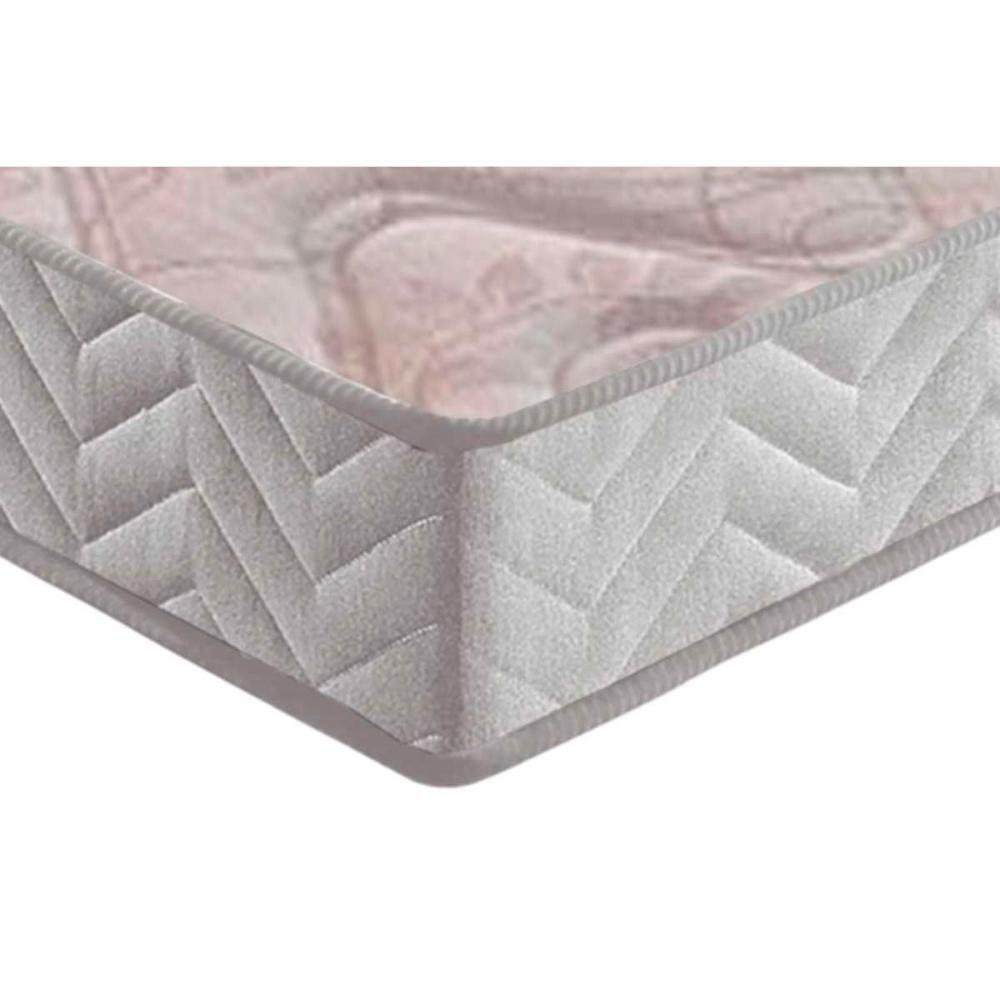 Conjunto Box Baú Solteiro: Colchão Espuma Paropas D28 Pasquale Clean + Base Crc Suede Clean (88x188) - 5
