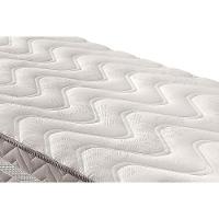 Conjunto Box Baú Solteiro: Colchão Espuma Paropas D33 D45- Pro Sono Double Face Prata + Base Crc Courano White (88x188) - 6